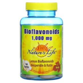 Thực phẩm chức năng Nature's Life Bioflavonoids 1.000 mg 100 Tablets 040647001541