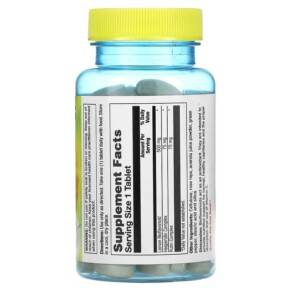 Thành phần vi chất của Nature's Life Bioflavonoids 500 mg 100 Tablets 040647001510