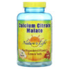Thực phẩm chức năng Nature's Life Calcium Citrate Malate 120 Tablets 040647007482