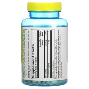 Thành phần vi chất của Nature's Life Icelandic Kelp 500 Tablets 040647002319