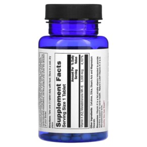 Thành phần vi chất của Nature's Life K-2 5.000 mcg 60 Tablets 040647177116