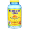 Nature's Life Magnesium 500 mg 250 Vegetarian Capsules 5 Thực phẩm chức năng Nature's Life Magnesium 500 mg 250 Vegetarian Capsules 040647004382