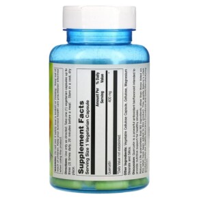 Thành phần vi chất của Nature's Life Quercetin 400 mg 100 Vegetarian Capsules 040647006706