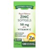 Nature's Truth Rapid Release Zinc Plus Vitamin C 50 mg 120 Rapid Release Liquid Softgels 5 Thực phẩm chức năng Nature's Truth Rapid Release Zinc Plus Vitamin C 50 mg 120 Rapid Release Liquid Softgels 840093115416