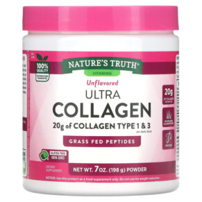 Thực phẩm chức năng Nature's Truth Ultra Collagen Powder Unflavored 7 oz (198 g) 840093112149