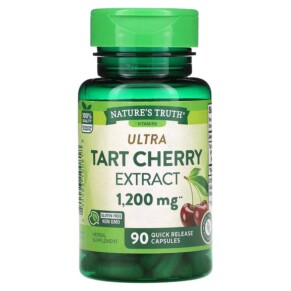 Thực phẩm chức năng Nature's Truth Ultra Tart Cherry Extract 1.200 mg 90 Quick Release Capsules 840093100818