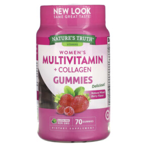 Thực phẩm chức năng Nature's Truth Women's Multivitmain + Collagen Natural Mixed Berry 70 Gummies 840093113702