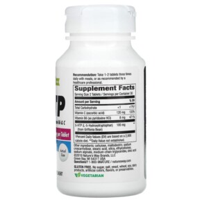 Thành phần vi chất của Nature's Way 5-HTP 50 mg 60 Tablets 033674452509