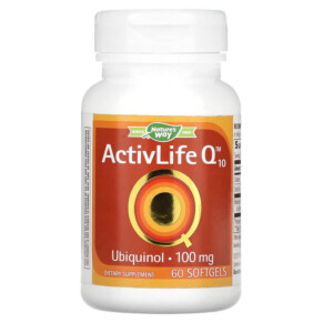 Thực phẩm chức năng Nature's Way ActivLife Q10 100 mg 60 Softgels 763948065165