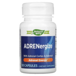 Thực phẩm chức năng Nature's Way ADRENergize Adrenal Energy 50 Capsules 763948040858