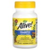 Thực phẩm chức năng Nature's Way Alive! Diabetic Multivitamin 60 Tablets 033674123713