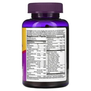 Thành phần vi chất của Nature's Way Alive! Teen Complete Multi for Her 50 Gummies 033674133118