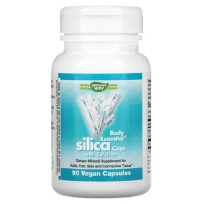Thực phẩm chức năng Nature's Way Body Essential Silica Caps with Calcium 90 Vegan Capsules 020065600052