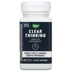 Thực phẩm chức năng Nature's Way Brain Health Clear Thinking 40 Capsules 033674136904
