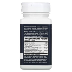 Thành phần vi chất của Nature's Way Brain Health Refresh & Recharge 40 Softgels 033674136935