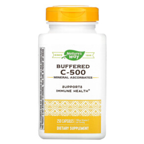 Thực phẩm chức năng Nature's Way Buffered C-500 500 mg 250 Capsules 033674403211