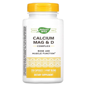 Thực phẩm chức năng Nature's Way Calcium Mag & D Complex 250 Capsules 033674414217