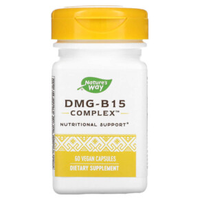 Thực phẩm chức năng Nature's Way DMG-B15 Complex 60 Vegan Capsules 763948046065