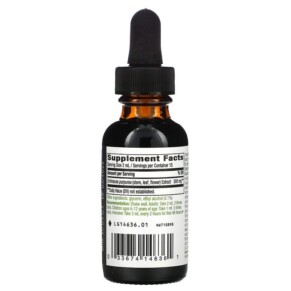 Thành phần vi chất của Nature's Way Echinacea 99.9% Alcohol Free 1 fl oz (30 ml) 033674146361