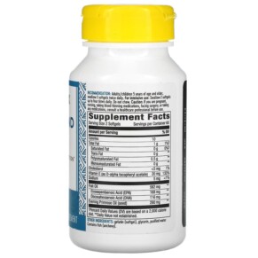 Thành phần vi chất của Nature's Way EFA Blend for Children 120 Softgels 033674141816