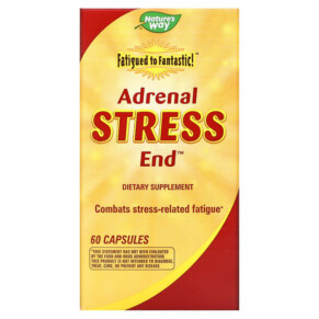 Thực phẩm chức năng Nature's Way Fatigued to Fantastic! Adrenal Stress End 60 Capsules 763948040353