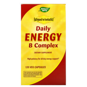 Thực phẩm chức năng Nature's Way Fatigued to Fantastic! Daily Energy B Complex 120 Veg Capsules 763948032426
