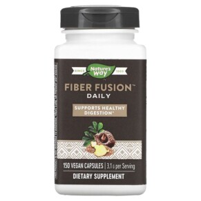 Thực phẩm chức năng Nature's Way Fiber Fusion Daily 3.1 g 150 Vegan Capsules 763948084524