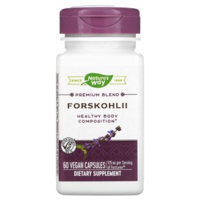 Thực phẩm chức năng Nature's Way Forskohlii 125 mg 60 Vegan Capsules 033674100066