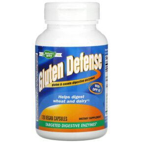 Thực phẩm chức năng Nature's Way Gluten Defense with DPP IV 120 Vegan Capsules 763948039524