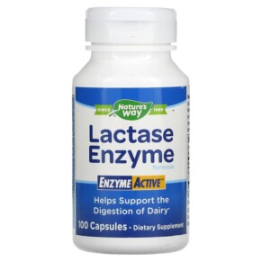 Thực phẩm chức năng Nature's Way Lactase Enzyme Formula 100 Capsules 033674471104
