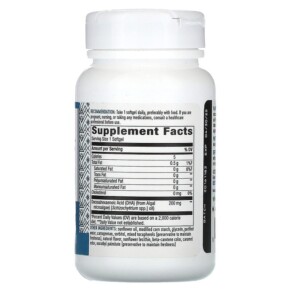 Thành phần vi chất của Nature's Way Neuromins 200 mg 60 Veg Softgels 033674154397