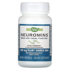 Thực phẩm chức năng Nature's Way Neuromins 200 mg 60 Veg Softgels 033674154397