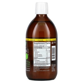 Thành phần vi chất của Nature's Way NutraSea Omega-3 Zesty Lemon 16.9 fl oz (500 ml) 850652000091