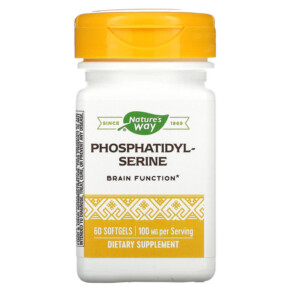 Thực phẩm chức năng Nature's Way Phosphatidylserine 100 mg 60 Softgels 033674451618
