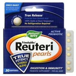 Thực phẩm chức năng Nature's Way Primadophilus Reuteri Pearls 30 Softgels 033674157527
