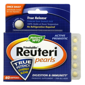 Thực phẩm chức năng Nature's Way Primadophilus Reuteri Pearls 60 Softgels 033674157701