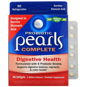 Thực phẩm chức năng Nature's Way Probiotic Pearls Complete 90 Softgels 763948043699