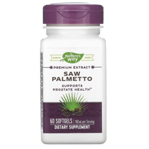 Thực phẩm chức năng Nature's Way Saw Palmetto 160 mg 60 Softgels 033674628003
