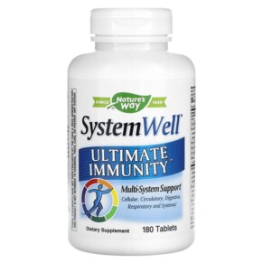 Thực phẩm chức năng Nature's Way System Well Ultimate Immunity 180 Tablets 033674150498