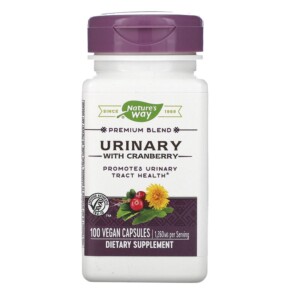 Thực phẩm chức năng Nature's Way Urinary with Cranberry 100 Vegan Capsules 033674793206