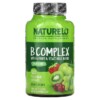 Thực phẩm chức năng NATURELO B Complex with a Fruit & Vegetable Blend Plus CoQ10 120 Vegetarian Capsules 628110628299