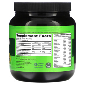 Thành phần vi chất của NATURELO Collagen Peptides Powder Unflavored 1 lb (16 oz) 628110628756