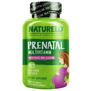 Thực phẩm chức năng NATURELO Prenatal Multivitamin 180 Vegetarian Capsules 628110628077