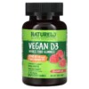 Thực phẩm chức năng NATURELO Vegan D3 Whole Food Gummies Strawberry 1.000 IU (25 mcg) 60 Vegan Friendly Gummies 628110628763