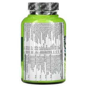 Thành phần vi chất của NATURELO Whole Food Multivitamin for Men 120 Vegetarian Capsules 628110628084