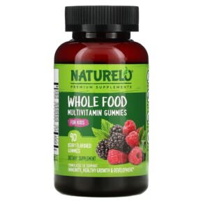 Thực phẩm chức năng NATURELO Whole Food Multivitamin Gummies for Kids Berry 90 Gummies 628110628268