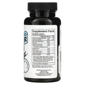 Thành phần vi chất của Natures Craft Liver Support 60 Capsules 806808279163