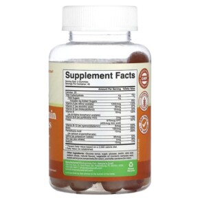 Thành phần vi chất của Natures Craft Multivitamin Gummies 90 Gummies 793611599024