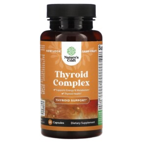 Thực phẩm chức năng Natures Craft Thyroid Complex 60 Capsules 806808279057