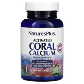Thực phẩm chức năng NaturesPlus Activated Coral Calcium 90 Capsules 097467037236